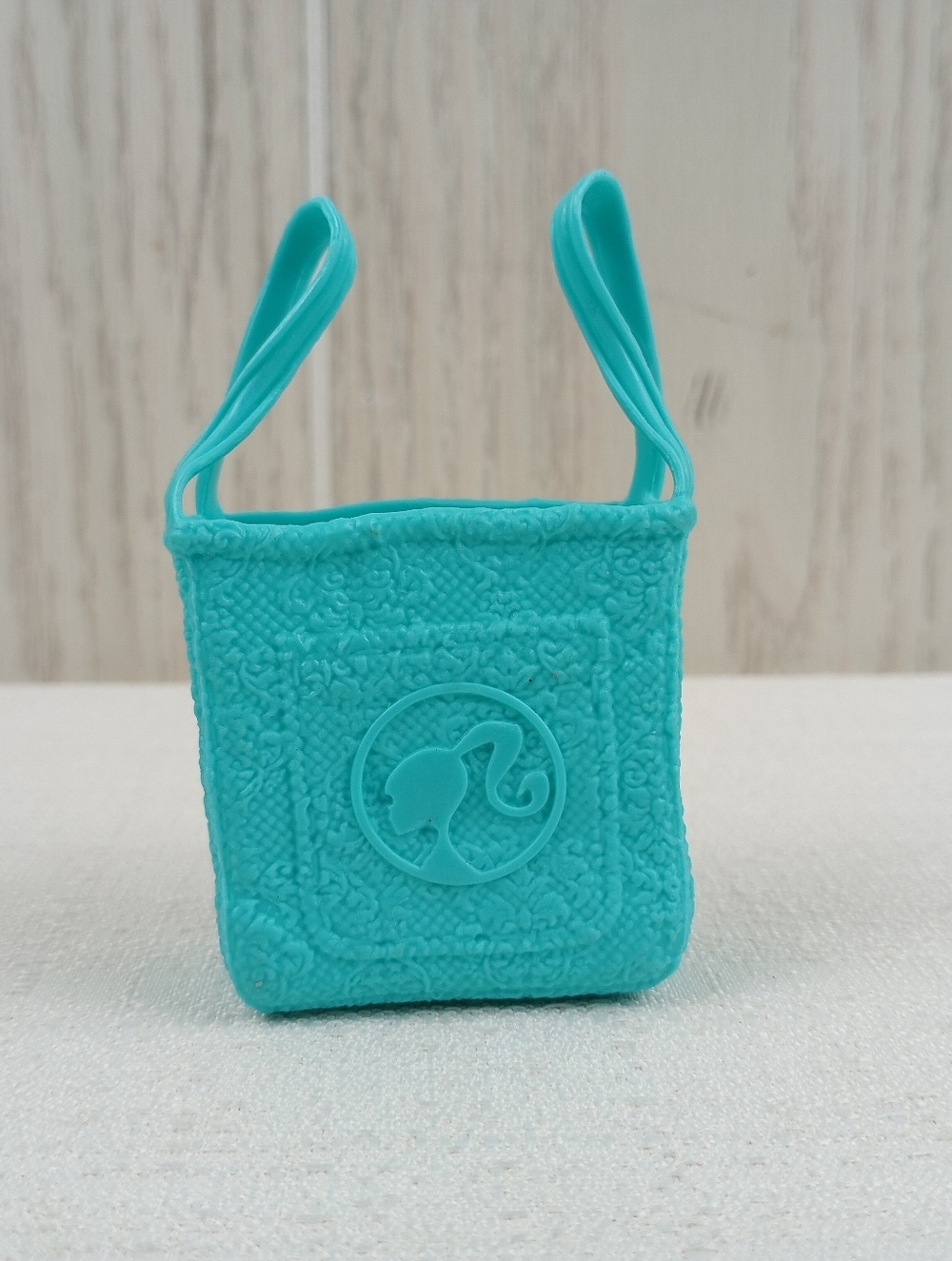 Barbie Play Set Miniature Shopping Bag Grocery Tote Purse Replacement Part.